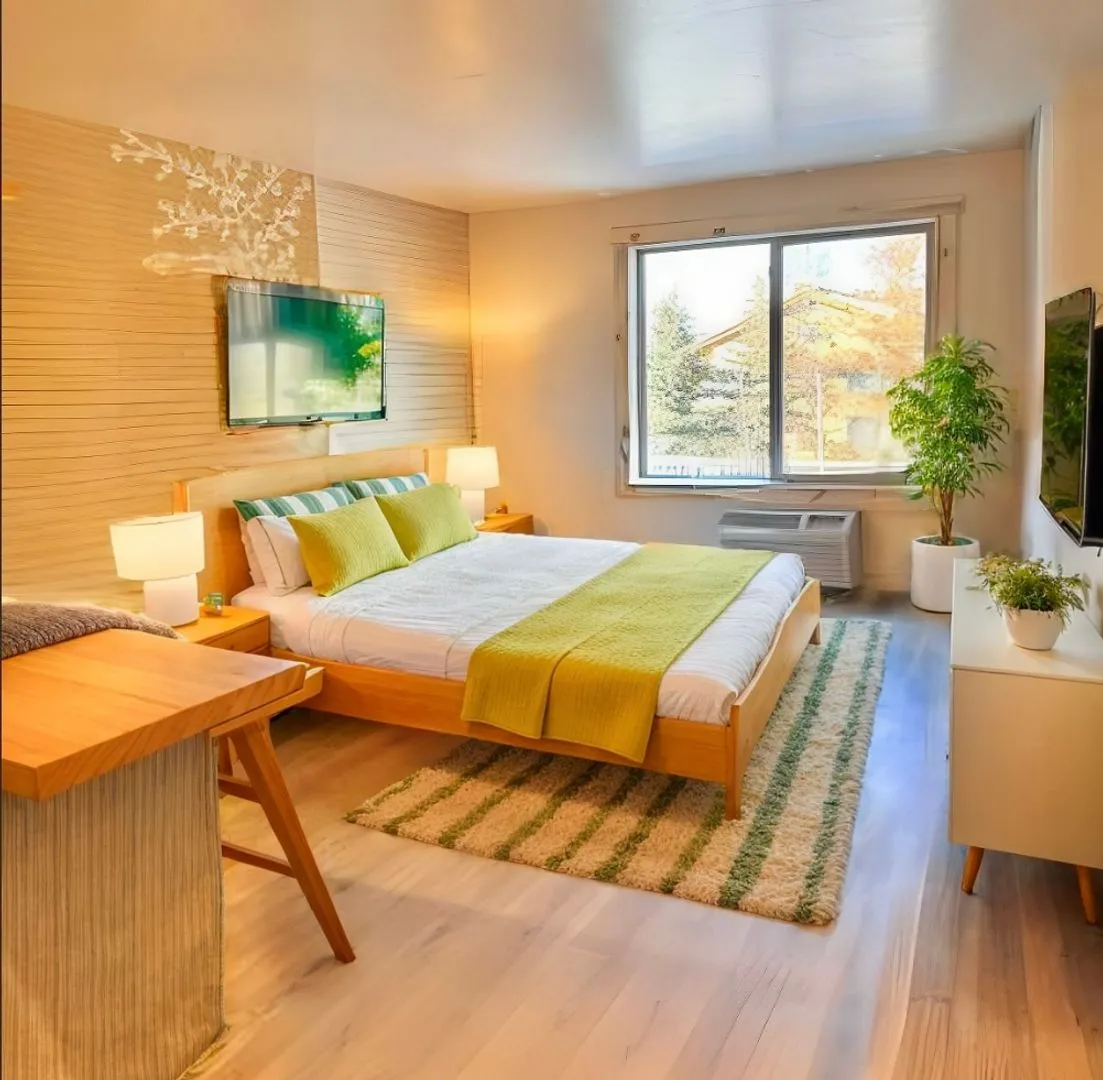 Studio Apartment - Your Cozy Basecamp with Views & Vibes! All Utilities & Internet included. 