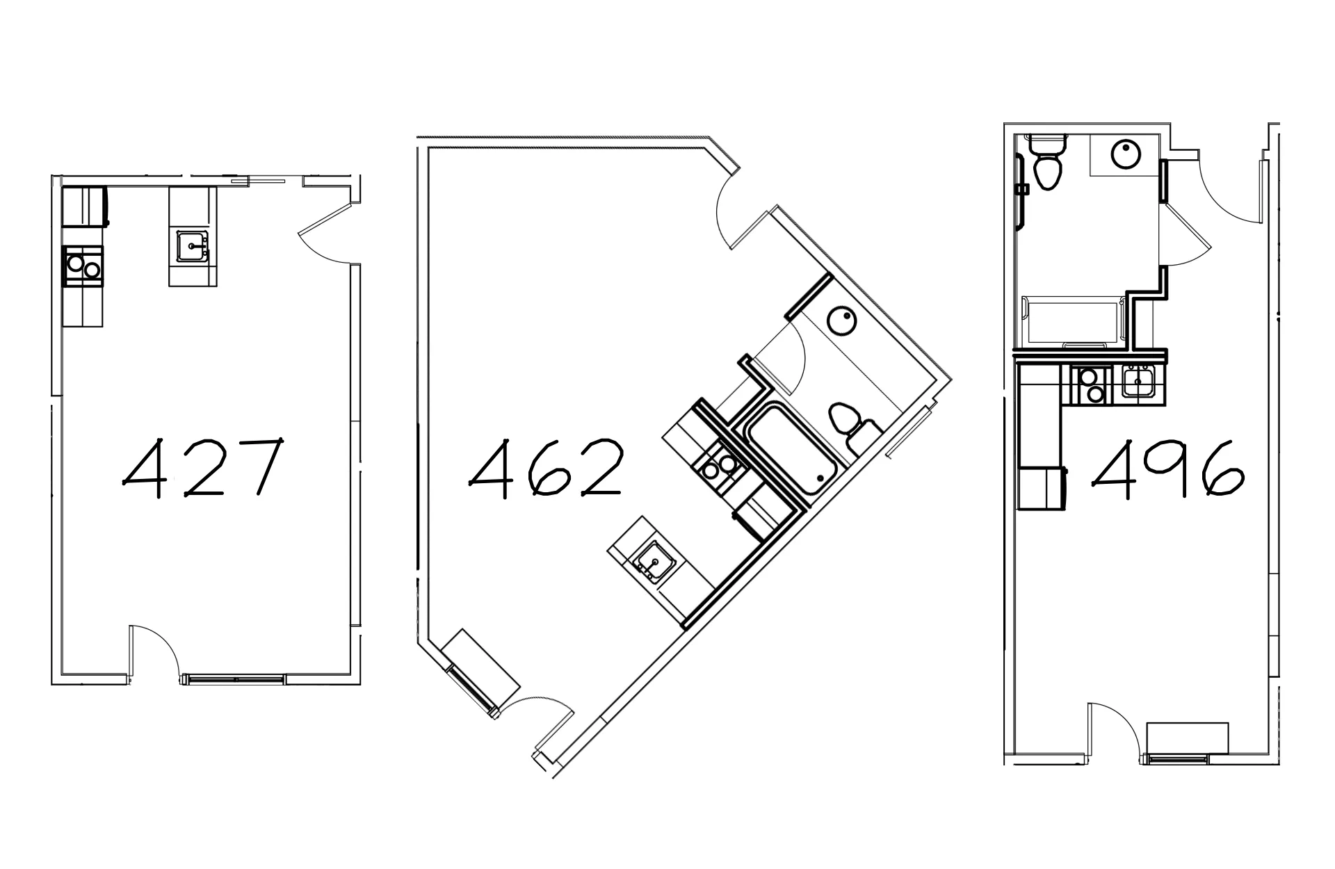 Studio Reserve floor plan